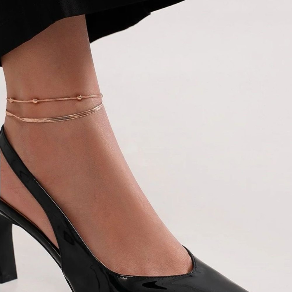 Beast Fashion Faux Leather Point Toe Slingback Pumps - Picture 3 of 3